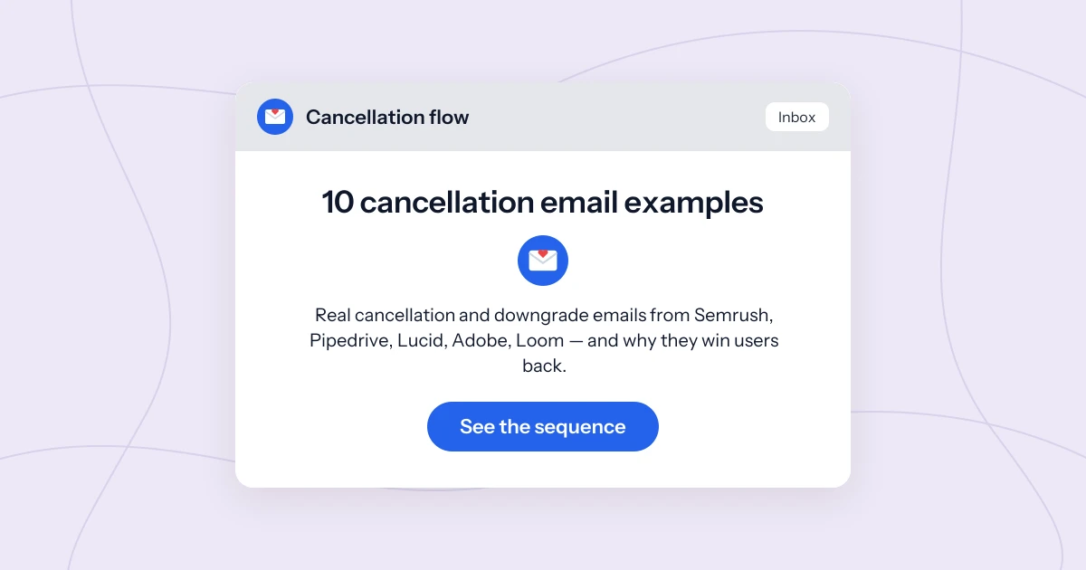 Subscription Cancellation Email Examples (10 Real)