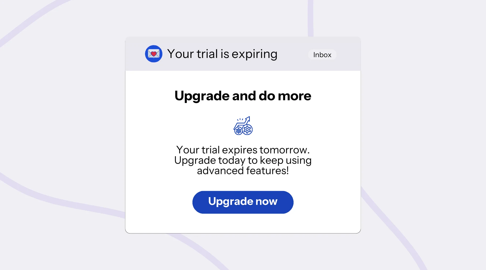 13 Upgrade emails: best practices with 13 examples