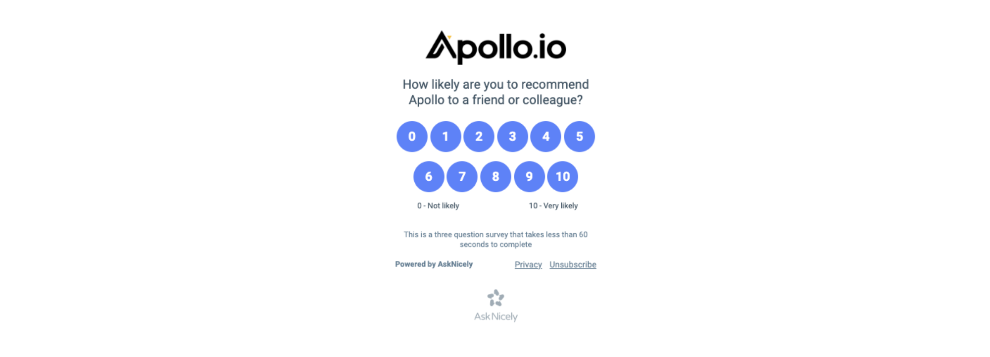 Re: Hi Jonathan, just a quick question about your experience with Apollo — email screenshot from Apollo.io